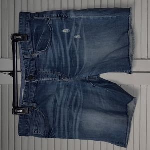 Gap boyfriend cut Jean shorts sz 12
